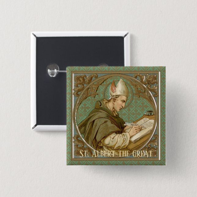 St. Albert der Große (BK 013) Platz Button (Vorne & Hinten)