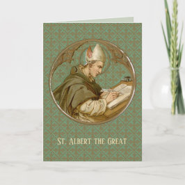 St. Albert the Great (BK 013) Blank Greeting Karte