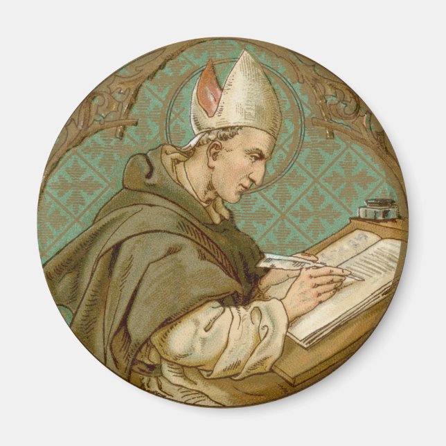St. Albert the Great (BK 013) Circular Magnet (Vorne)