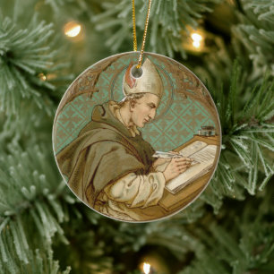 St. Albert the Great (BK 013) Keramik Ornament
