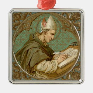St. Albert the Great (BK 013) Ornament Aus Metall