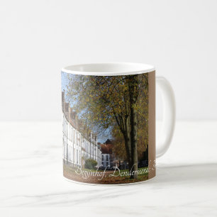 St. Alexiusbegijnhof, Dendermonde, Belgien. Kaffeetasse