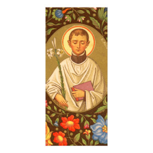 St. Aloysius Gonzaga (PM 01) Anpassbar Werbekarte