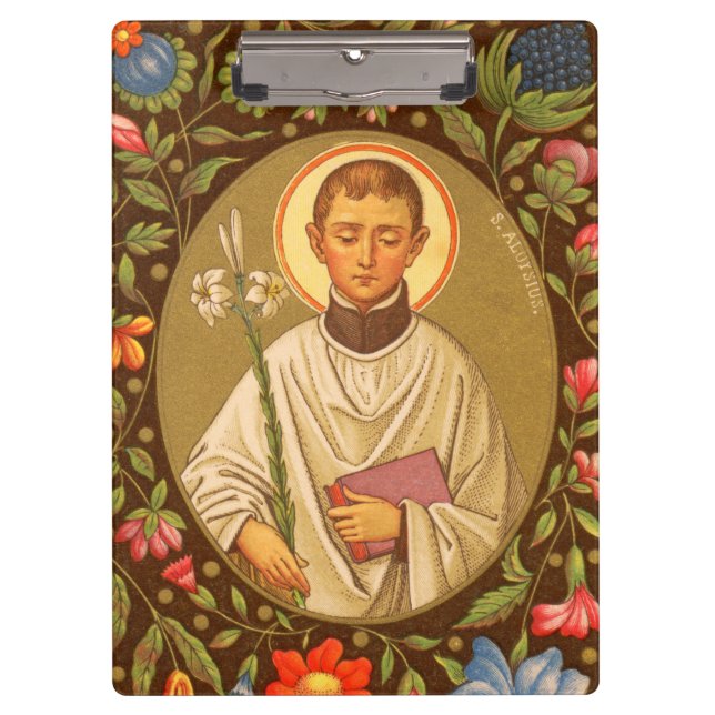 St. Aloysius Gonzaga (PM 01) Klemmbrett (Vorderseite)