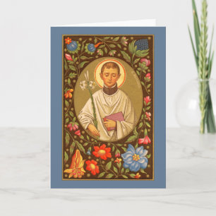 St. Aloysius Gonzaga (PM 01) Leere Grußkarte 1 Karte
