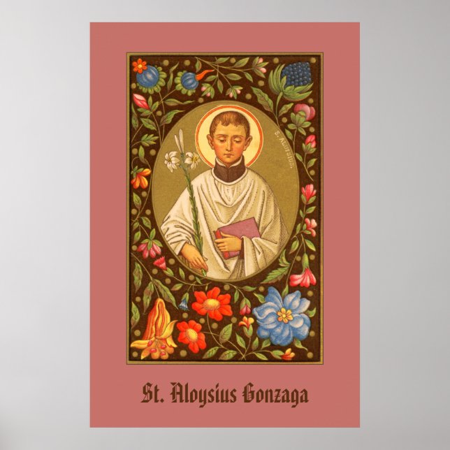 St. Aloysius Gonzaga (PM 01) Poster 1 (Vorne)