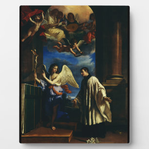 St. Aloysius Gonzaga Schutzpatron der Schüler und Fotoplatte