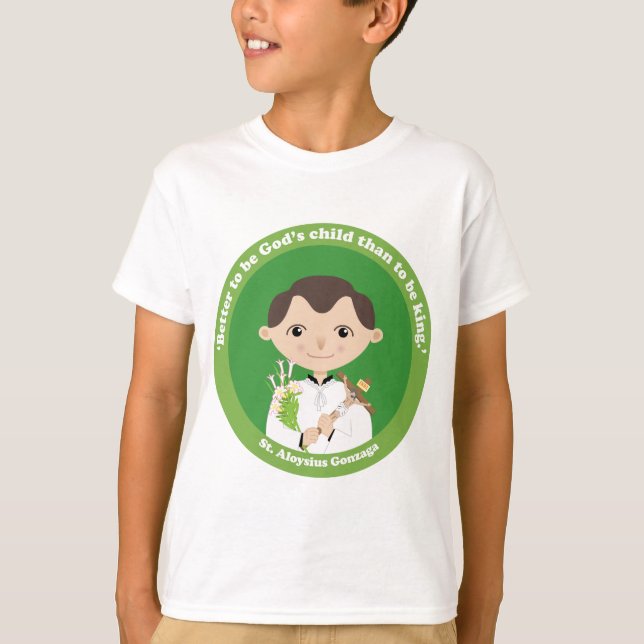 St. Aloysius Gonzaga T-Shirt (Vorderseite)
