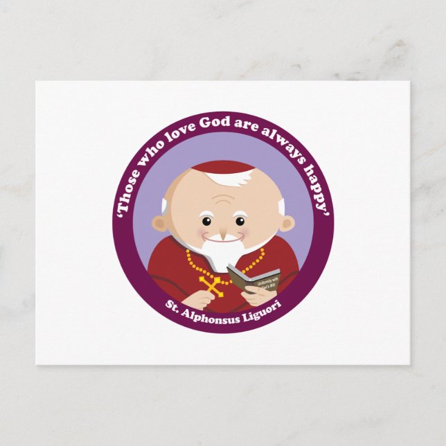 St Alphonsus Liguori Postkarte (Vorderseite)