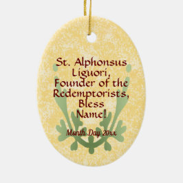 St. Alphonsus Liguori (SAU 039) Keramik Ornament