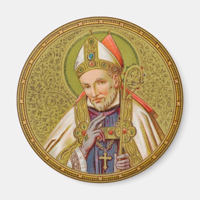 St. Alphonsus Liguori (SNV 02) (Runde) Magnet (Vorne)