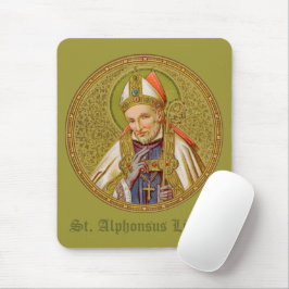 St. Alphonsus Liguori (SNV 02) (Runde) Mousepad