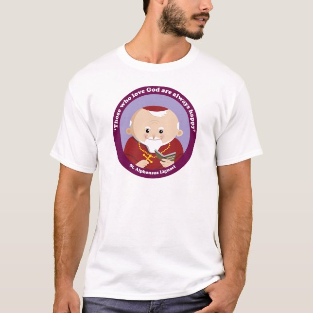 St. Alphonsus Liguori T-Shirt (Vorderseite)