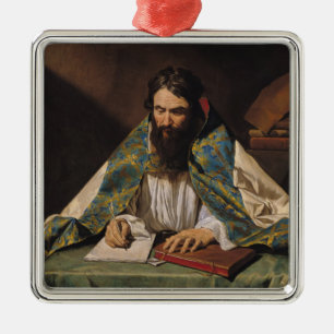 St Ambrose, c.1633-39 Ornament Aus Metall