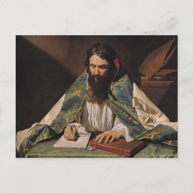 St. Ambrose, c.1633-39 Postkarte (Vorderseite)