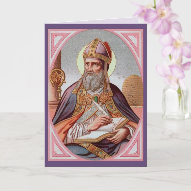 St. Ambrose of Milan (BEN 001) Karte (Orchidee)