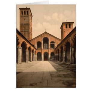 St. Ambrosius Church, Mailand, Lombardei, Italien