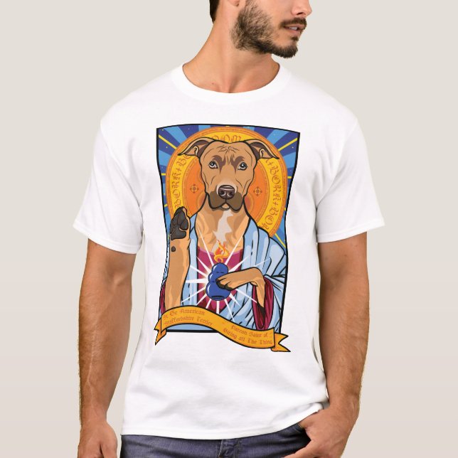 St. American Staffordshire Terrier T-Shirt (Vorderseite)