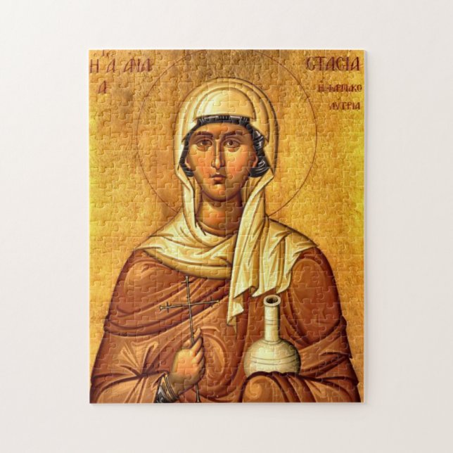 St. Anastasia, das orthodoxe Heilmittel-Christlich Puzzle (Vertikal)