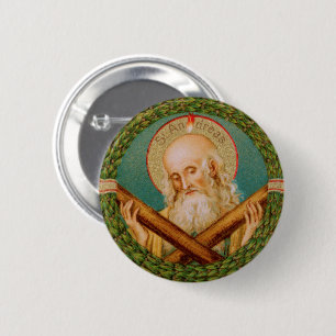 St. Andreas der Apostel (JMAS 02) Button