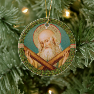 St. Andreas der Apostel (JMAS 02) Keramik Ornament