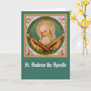 St. Andreas der Apostel (JMAS 02) Leere Grußkarte Karte