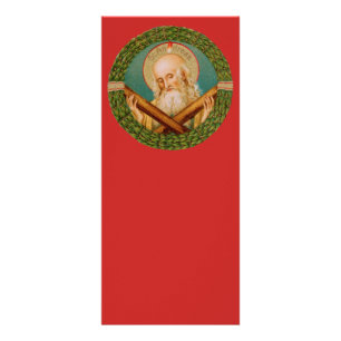 St. Andreas der Apostel (JMAS 02) Rack Card 1 Werbekarte
