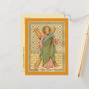 St. Andreas der Apostel (RLS 01) Postkarte 2