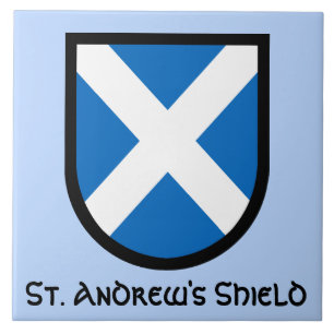 St. Andreas' Schild Fliese