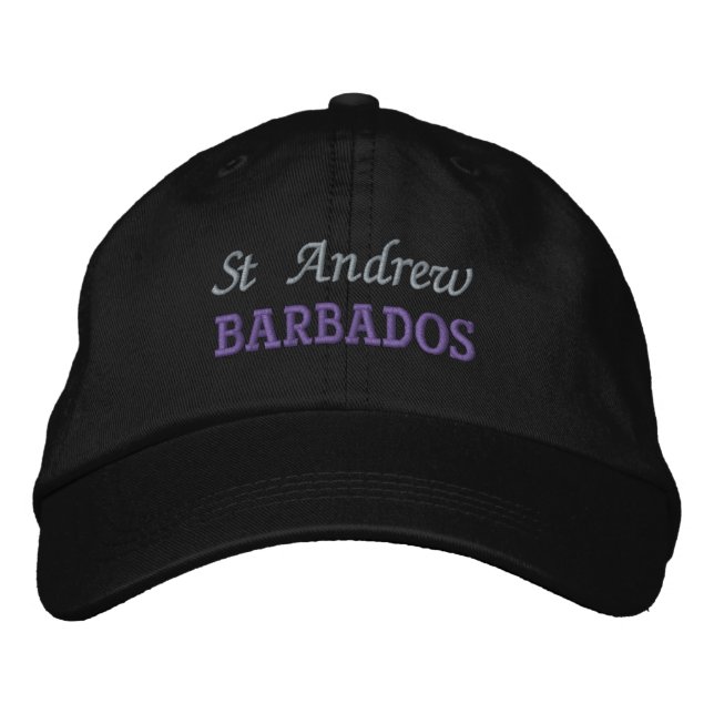 St. Andrew, Barbados bestickt Baseball Cap Bestickte Baseballkappe (Vorderseite)