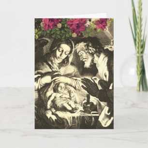 St. Andrew Christmas Novena Gebet Feiertagskarte