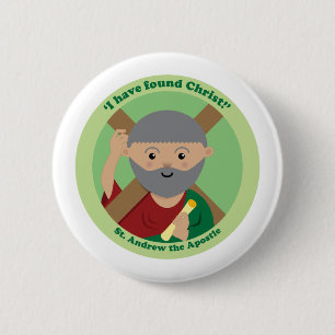 St. Andrew der Apostel Button