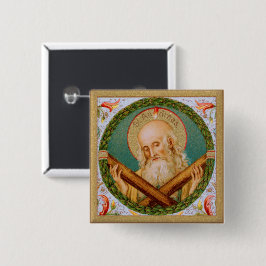 St. Andrew der Apostel (JMAS 02) Button