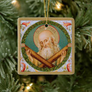 St. Andrew der Apostel (JMAS 02) Keramikornament