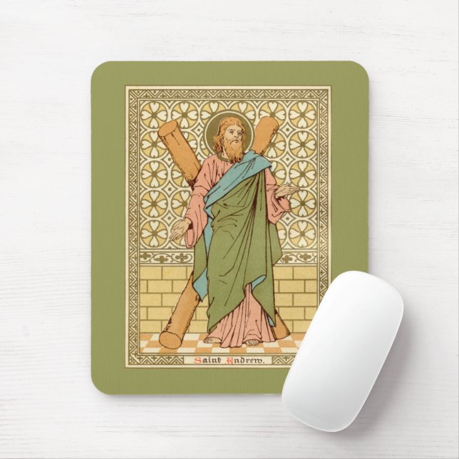 St. Andrew der Apostel (RLS 01) (Stil 1) Mousepad (Mit Mouse)