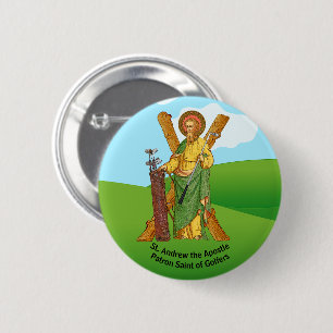 St. Andrew der Apostel, Schirmherr der Golfers Button