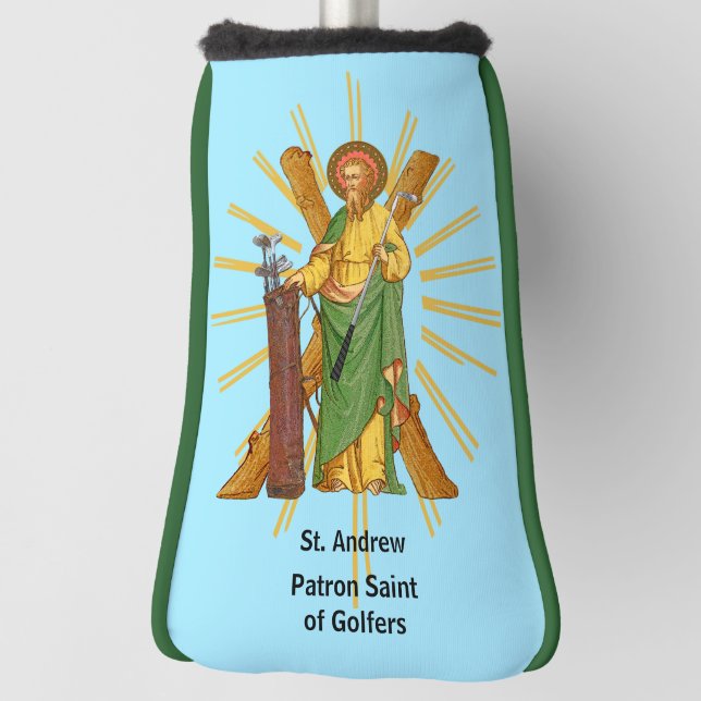 St. Andrew der Apostel, Schirmherr der Golfers Golf Headcover (Rotieren 90)