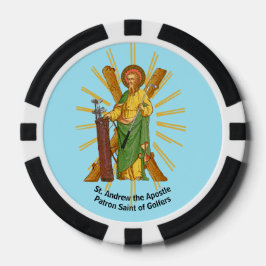 St. Andrew der Apostel / St. Jude Thaddeus Golf Pokerchips
