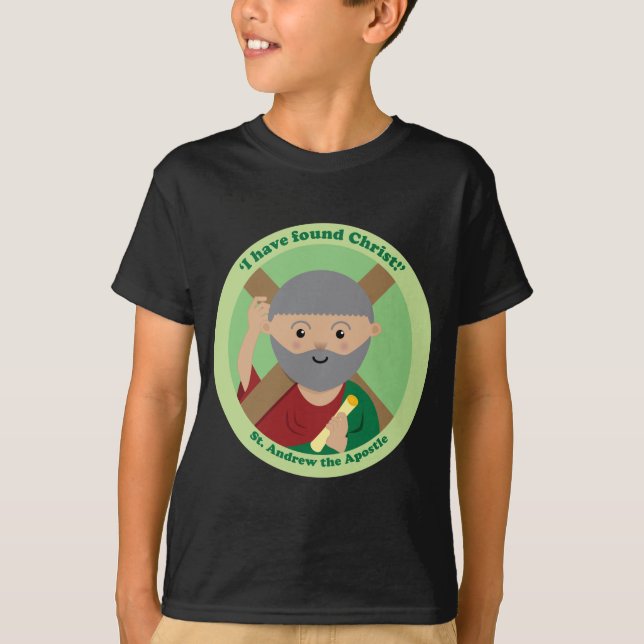St. Andrew der Apostel T-Shirt (Vorderseite)
