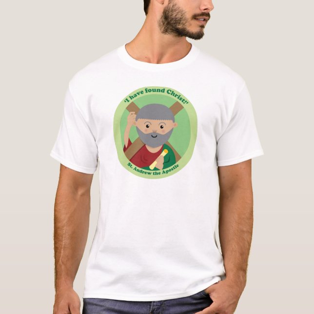 St. Andrew der Apostel T-Shirt (Vorderseite)