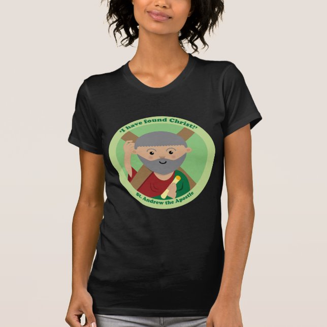 St. Andrew der Apostel T-Shirt (Vorderseite)