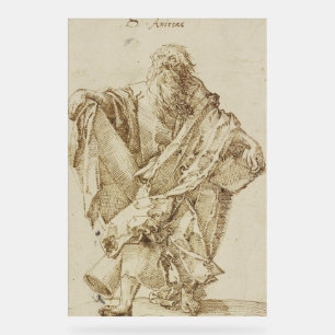 St. Andrew, der Apostel und Schottlands Patron Acrylschild