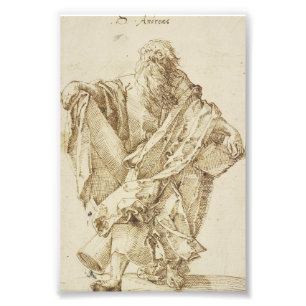 St. Andrew, der Apostel und Schottlands Patron Fotodruck