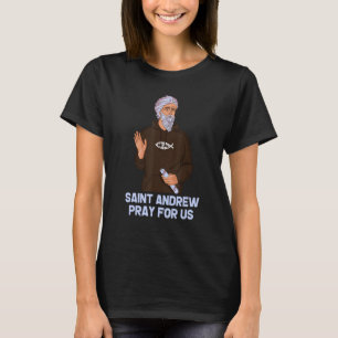 St. Andrew Fishing Patron St. Fischer Kathol T-Shirt