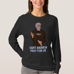 St. Andrew Fishing Patron St. Fischer Kathol T-Shirt