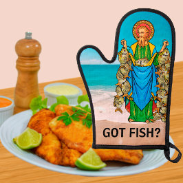 St. Andrew Got Fisch? Oven Mitt Ofenhandschuh