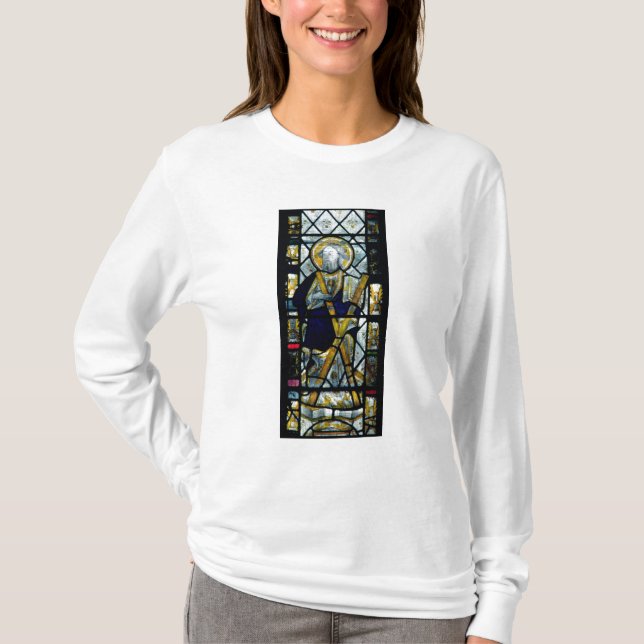 St Andrew mit Saltire Kreuz, britisch T-Shirt (Vorderseite)