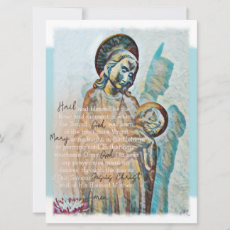 St Andrew Novena Card Brown