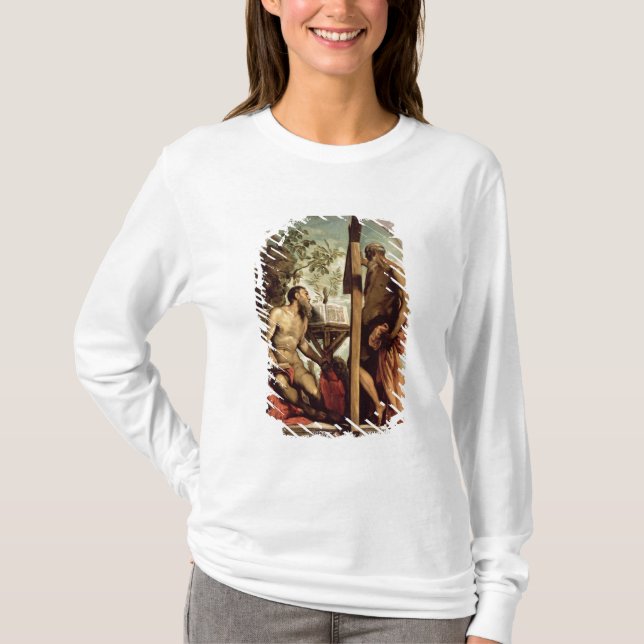 St Andrew und St Jerome T-Shirt (Vorderseite)
