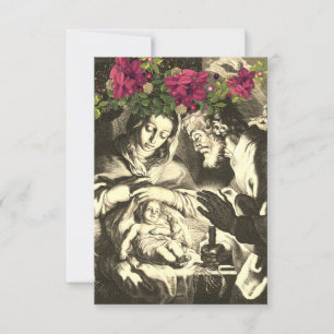 St. Andrew Weihnachtsnovene Religiös Karte